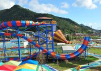 Parque comercial da água do tema da corrediça de água da fibra de vidro super da corrediça de água do Bumerangue