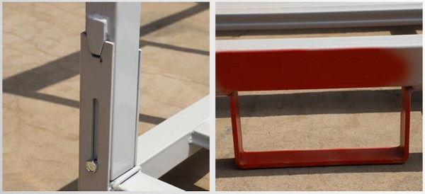 Powder Coated Steel Stackable Pallet Racks 1200*1200*1100mm For Goods Turnover