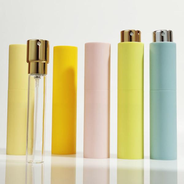 8ml Empty Refillable Premium Small 20ml 10ml Twist up Plastic Spray Pump Perfume Atomizer Bottles