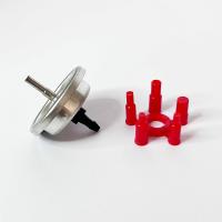 Invertido abrigar uma válvula mais leve do reenchimento do gás com para baixo ondeia caber