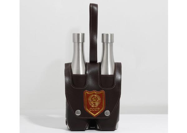 Durable Kitchen Household Items 500 700 Ml Stainless Steel Wine Bottle Set Single Layer