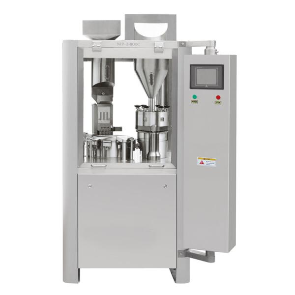 Touch Screen 2000PCS/Min SS304 Capsule Filling Machine