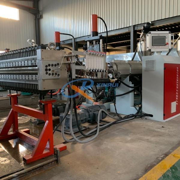 18mm Polypropylene PP Hollow Construction Formwork Production Line Single Screw