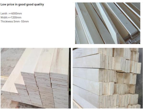 poplar ,pine LVL /LVB timber use for packing furniture construction