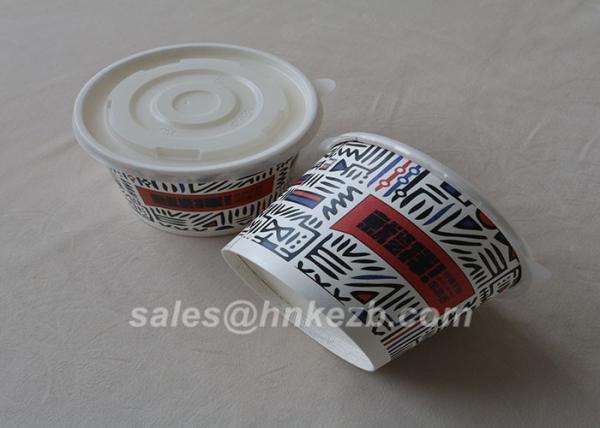 Unfolded 12oz Disposable Paper Cups Single / Double / Ripple Wall For Ice Cream