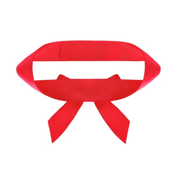 MSD OEM Красный цвет на заказ Сатин ленточный лук галстук подарочная коробка обертывание лук и на заказ