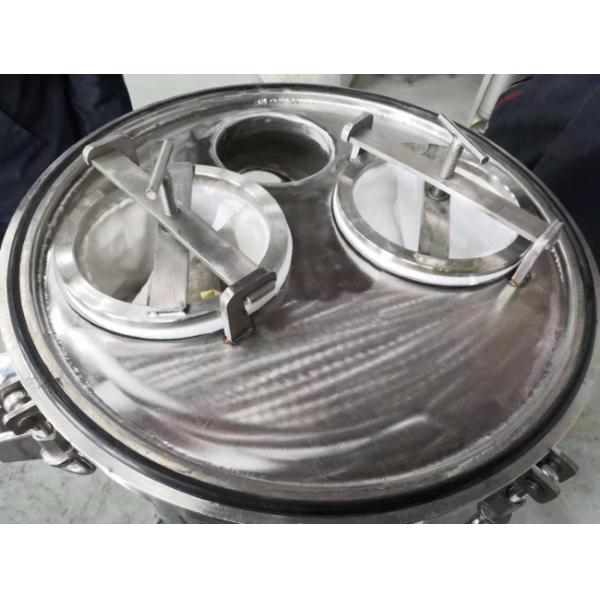 Тип фланца волочения жидкостной сахарной промышленности собрания корпуса фильтра сумки поднимаясь