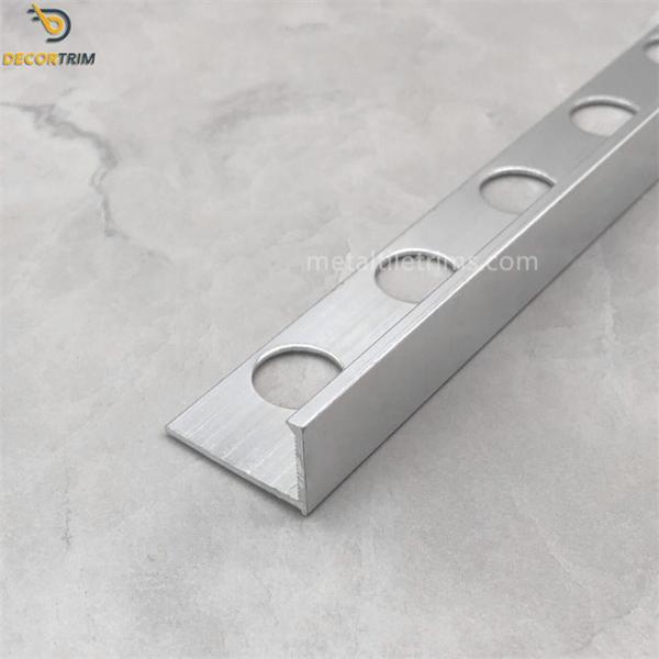 Wall Tile Decorative Trim , Trim For Wall Tile Matt Black / Silver / Gold