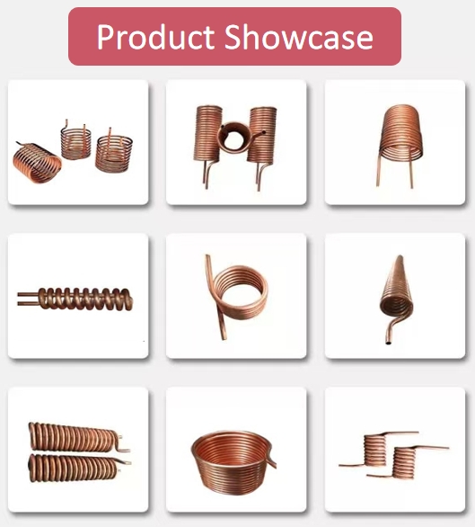 DELLOK Yonghui bobines en cuivre en spirale pour refroidir la vapeur sur commande