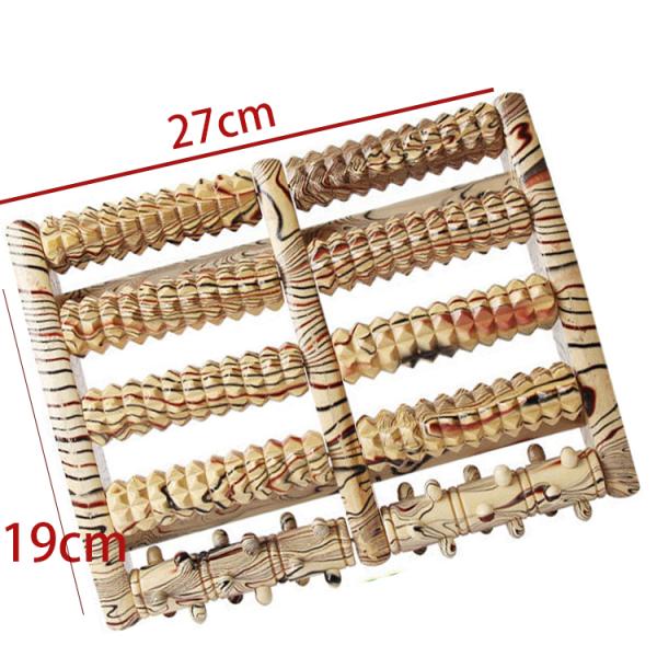 Foot Massager Care Tool Wooden Roller for Foot Care and Reflexology Depend on Type