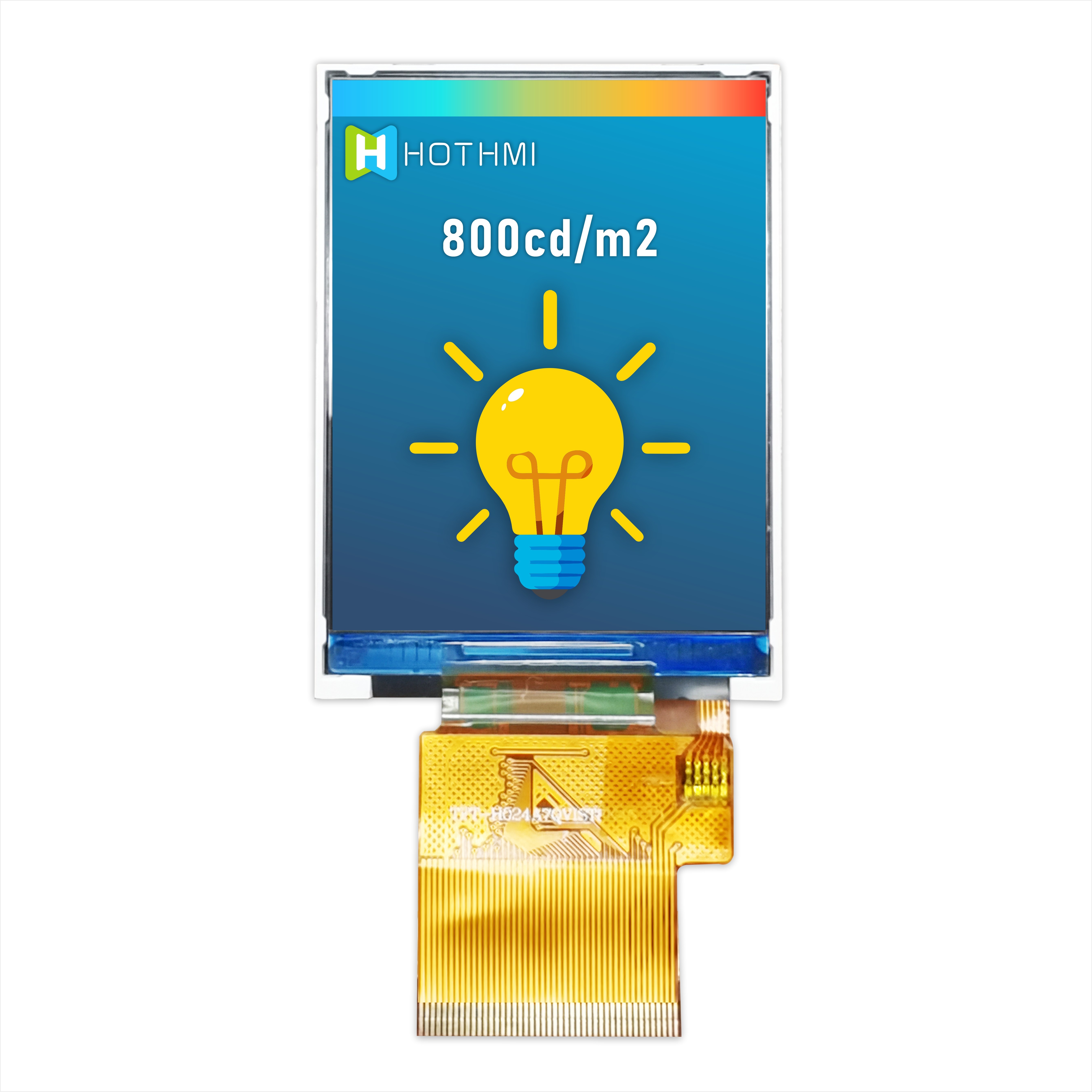 2,4 солнечный свет читаемый, дисплей TFT-H024A7QVIST8N45 дюйма TFT 240x320 Солнца читаемый