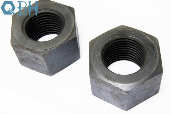 A563M-10S M64 M90 Heavy Hex Nuts For ASTM A325M Bolts BLACK ZP YZP