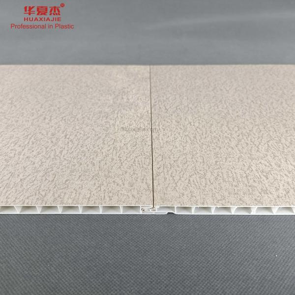 Painéis de parede de plástico de material de construção interna anticorrosivos