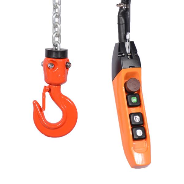 EC-B Electric Chain Hoist with Smooth Dual-Speed Frequency Control System and Ceramic Brake System for Heavy-Duty Applications