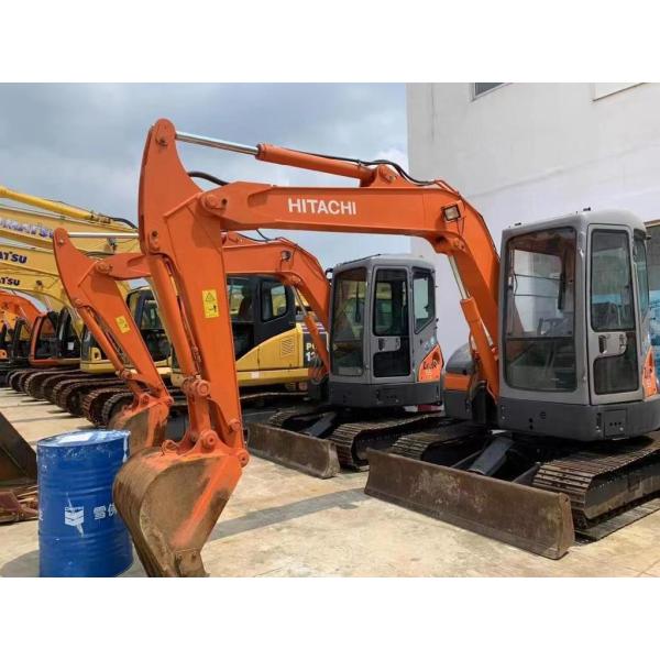 Original Japan Used Hitachi ZX55UR Mini Excavator In Excellent Condition