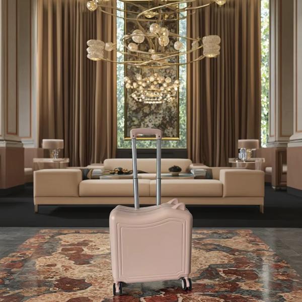 Viajes fáciles para niños y niñas con maleta de equipaje infantil de 20 pulgadas, ligera, con ruedas giratorias y cerradura de contraseña segura incluida