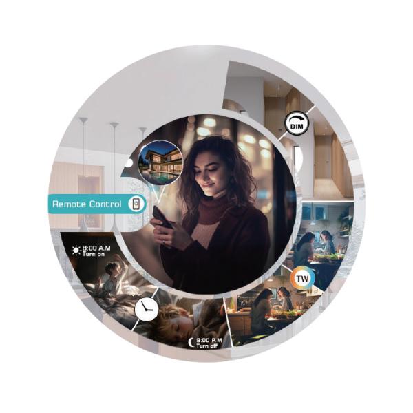 18W 48V Adjustable Angle Led Magnetic Track Light 1377lm-1683lm