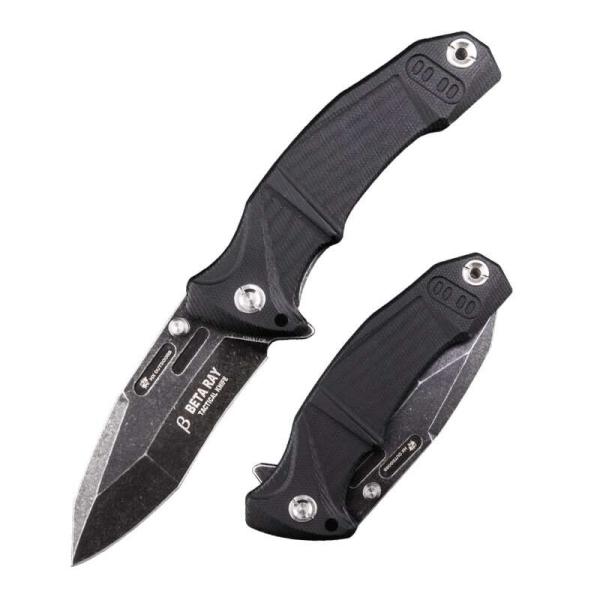 Black Blade Radial High Carbon Steel Dagger Knife 3Cr13 7.7 Inch