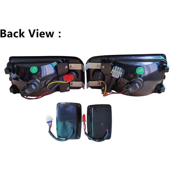 Набор фары и Taillight OEM тележки гольфа автомобиля 1993-UP клуба основной с проводами