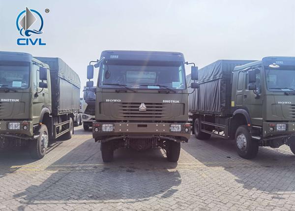 All-Wheel Drive Truck 4x4 ZZ2167M4627A Cargo Truck new HOWO  Offroad truck Tarpaulin Truck