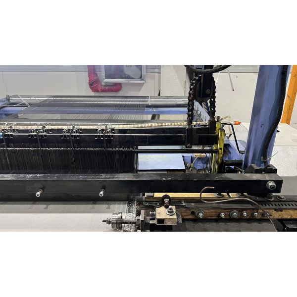 Time Saving Heavy Duty Mesh Wire Making Machine Loom Stable Running 1600D