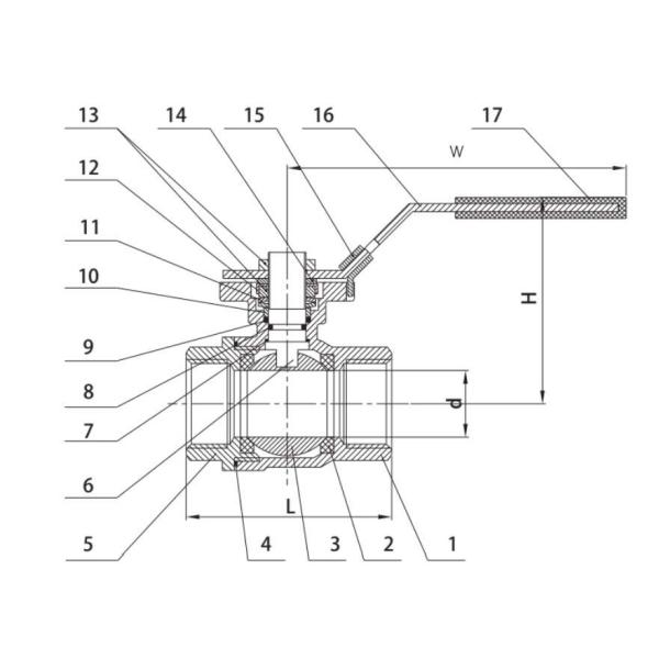 СС304 шариковый клапан скважины нержавеющей стали 2ПК полный с пусковой площадкой установки