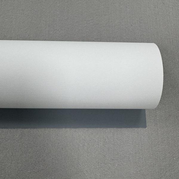 Waterproof Exhibition Display 300gsm Gray Back UV Inkjet Blockout Tension Fabric Backdrop