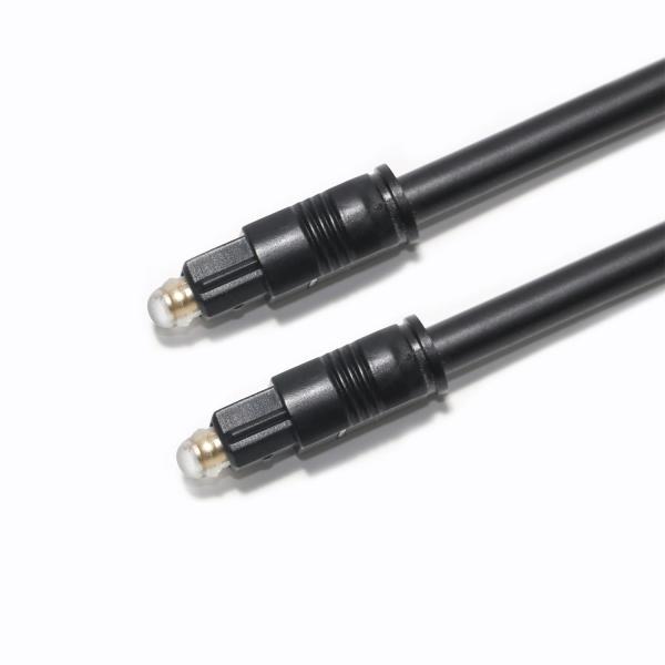 Оптический цифровой аудиокабель OD4.0 Кабель Toslink «папа-папа» для домашнего кинотеатра, саундбара, телевизора и многого другого 1,2 м 2,4 м 3 м Больше