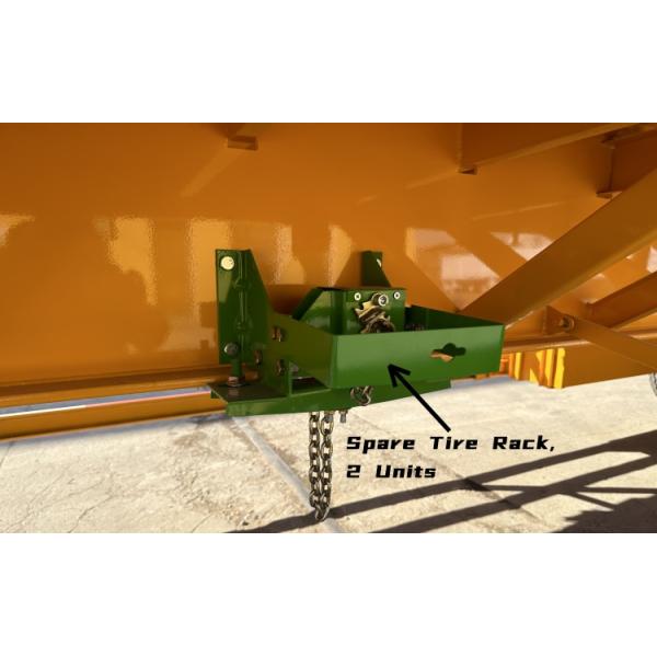 TITAN 2/Tri/3 Axle 20/40/45 Ft Flatbed Semi Trailer for Sale Manufacturers Near Me in Tanzania