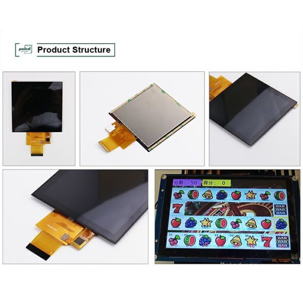 Polcd 4.0 inch 480x480 Square TFT Touch Screen RGB interface 4