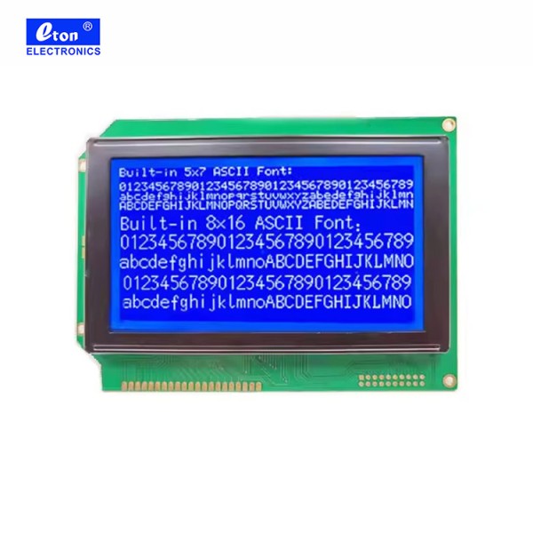 240128 Dot Matrix Screen Graphic Transmissive LCD Module Irregular Shape Corner Cut for Display