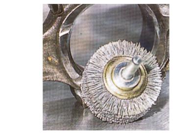 Shaft mounted abrasive wheel brushes,Strip flat brushes