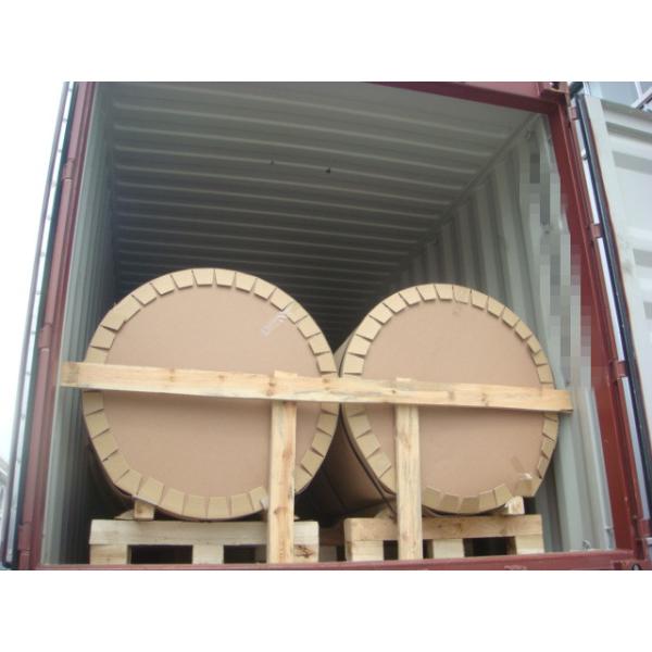 Материал листа 1250mm толя RAL красит покрытую алюминиевую катушку