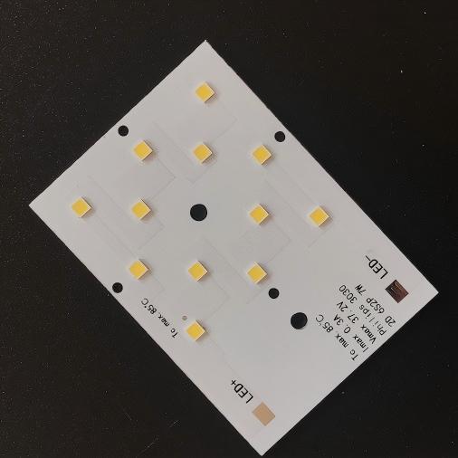 Custom 12 in 1 SMD 3030 LED PCB Board for Street Light Flood Light Roadway