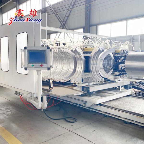 Customizable 300mm Plastic Pipe Extrusion Machine Double Wall Corrugated Pipe Extrusion Line