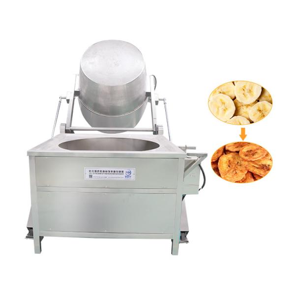 300KG/H Automatic Fryer Machine Fried Potato Production Line