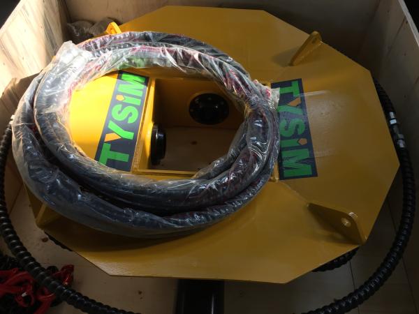 Machine carrée à grande vitesse de coupeur de pile avec le diamètre concret de pile de tondeur de pile de TYSIM KP500S 250-500 millimètres
