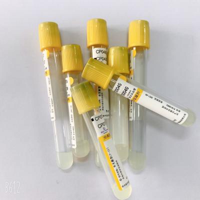 Coleção e armazenamento clínicos médicos do sangue do tubo do gel e do ativador do coágulo