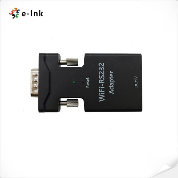 Mini adaptateur RS232 vers Wifi, prolongateur sans fil RS232, transmission transparente, adaptateur Wifi-RS232 sans pilote, protocole Telnet, convertisseur RS232 vers Wifi pour configuration/test à distance