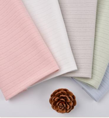 Jacquard natural da barra dobro da malha de Gauze Fabric 40S do algodão completo anti-bacteriano