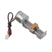 Moteur pas à pas linéaire de 20 mm de diamètre avec vis à plomb M3 coulissante en laiton 1,2 kg Poussée