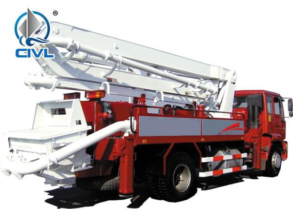 New Pump Concrete 38m Pump Truck With Mixer Cost Seal With Low Price 38m Concrete Boom Pump