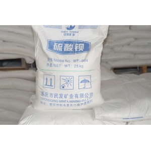 Sulfate Minerals Chemical Filler Barium Sulfate Powder For Chemical Industry Cas 7727 43 7