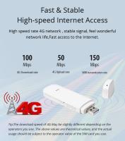 Apuroses móviles USB 4G LTE del bolsillo inalámbrico del módem WPS SMS de B1 B3 B5 B7 B8 B20 Wifi