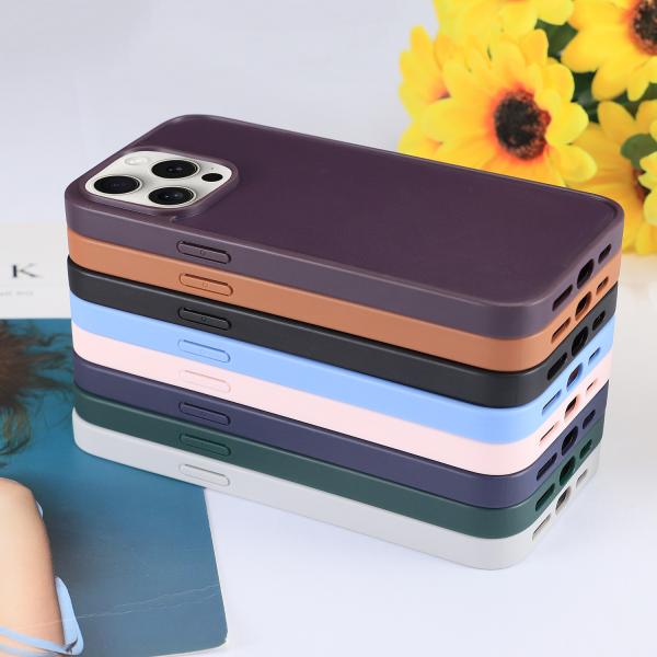 TPU Groove Phone Case Mobile Protective Cover 1mm Depth For IPhone Samsung