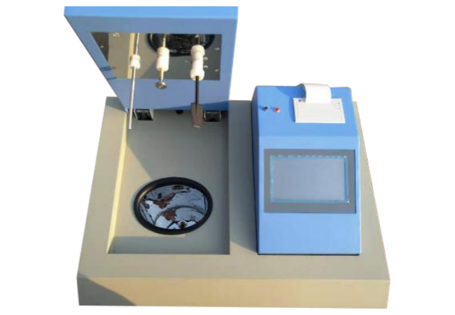 Touch Screen Oil Calorific Value Analyzer MCU Embedded System Heat Capacity 10000J/K ASTM D240
