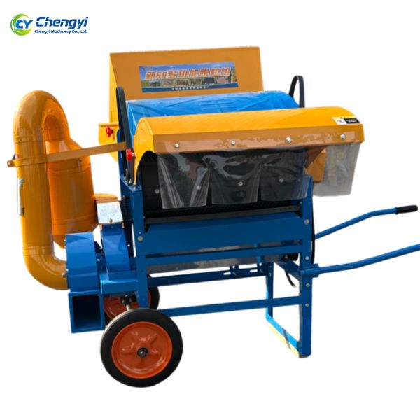 Carbon Steel Multifunctional Thresher 220V / 380V Agriculture Crop Separator Machine