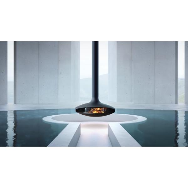 Premium 600mm-1000mm Steel Suspended Wood Heater  Indoor Hanging Fireplace