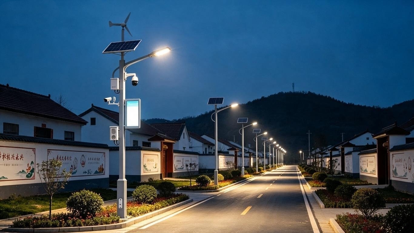 Outdoor Light Pole LED Display Screen High Brightness For Smart City