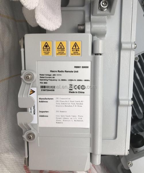 ZTE R8861 S9000 Macro Radio Remote Unit S1800 S2100 BBU RRU GSM WCDMA TD-SCDMA TD-LED FDD LTE DPC-R OLPB RIK 2T2R